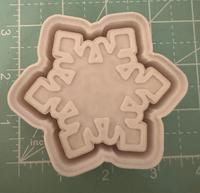 Snowflake Vent Clips - Silicone Mold