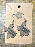 Texas Shape - Earrings