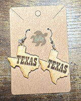 Texas Shape - Earrings