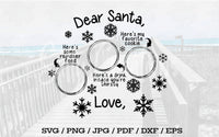 Santa Plate - Digital Download