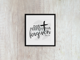 Not Perfect But Forgiven - Decal