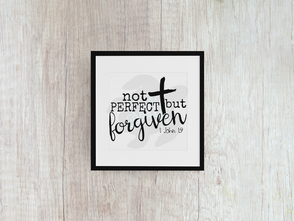 Not Perfect But Forgiven - Decal