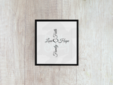 Faith Hope Love Family - Decal