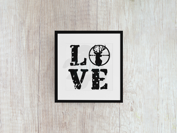 Love Deer Hunter - Decal