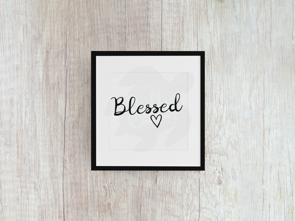 Blessed - Decal