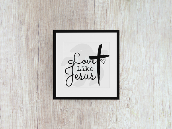 Love Like Jesus - Decal