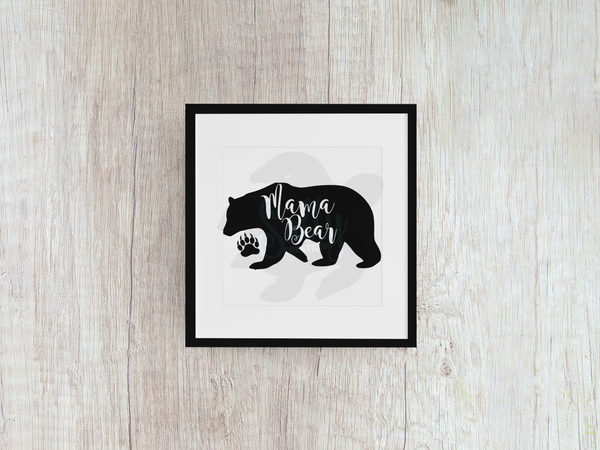 Mama Bear & Paw - Decal