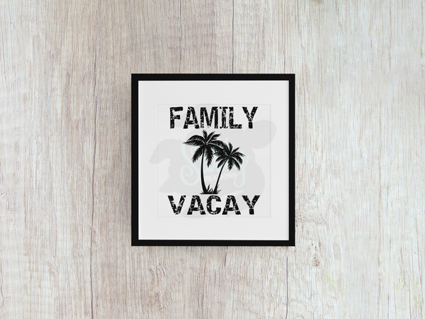 Family Vacay - Decal