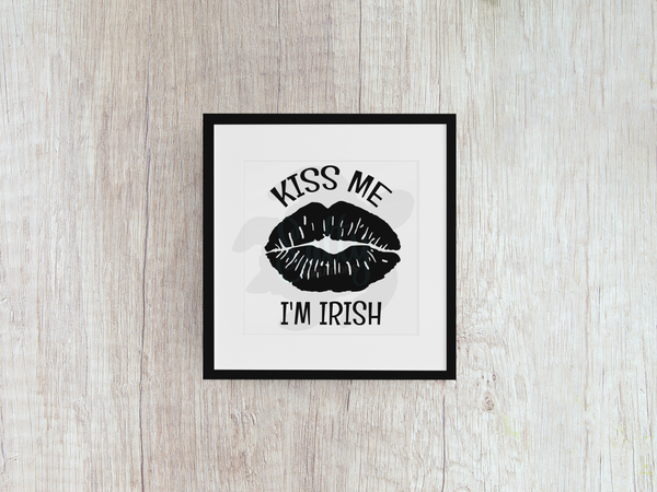 Kiss Me I'm Irish - Decal