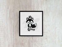 No Fox Given - Decal