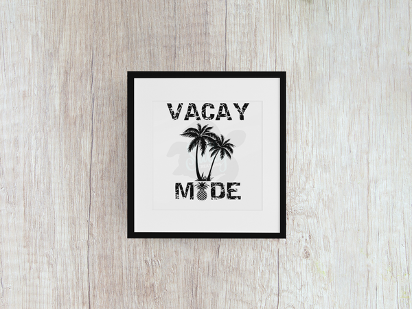 Vacay Mode - Decal