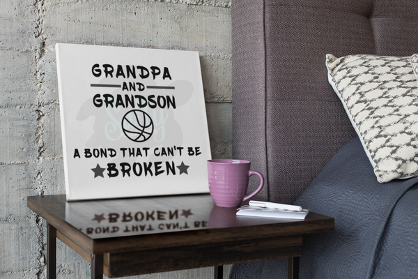 Grandpa & Grandson Bond - Decal