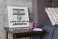 Grandma & Grandson Bond - Decal