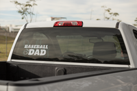 Baseball Dad - Decal