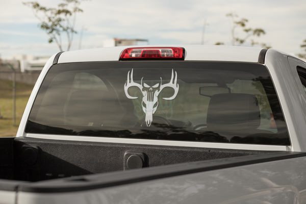 Punisher Deer - Decal