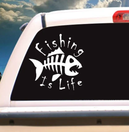 Fishing Is Life - Decal